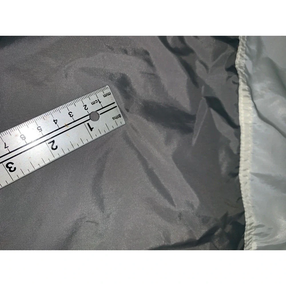 Vintage 90s Nike Windbreaker‎ Jacket XL Blue White Grey Colorblock Half Zip Hood